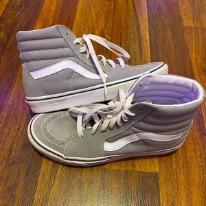 Vans High Top Sk8-Hi, Color:
Drizzle/True White, Unisex